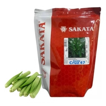 Semente Quiabo Santa Cruz 47 Pct 1kg Sakata