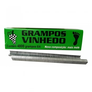 KIT 100 ROLOS DE FITA PARA ALCEADOR + 5 CAIXAS DE GRAMPO 6/4