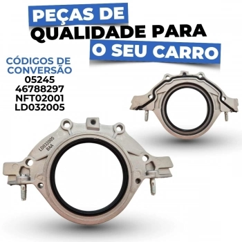 RETENTOR FIAT VIRABREQUIM TRAS UNO 1.0/1.3 8V FIRE C/ FLANGE